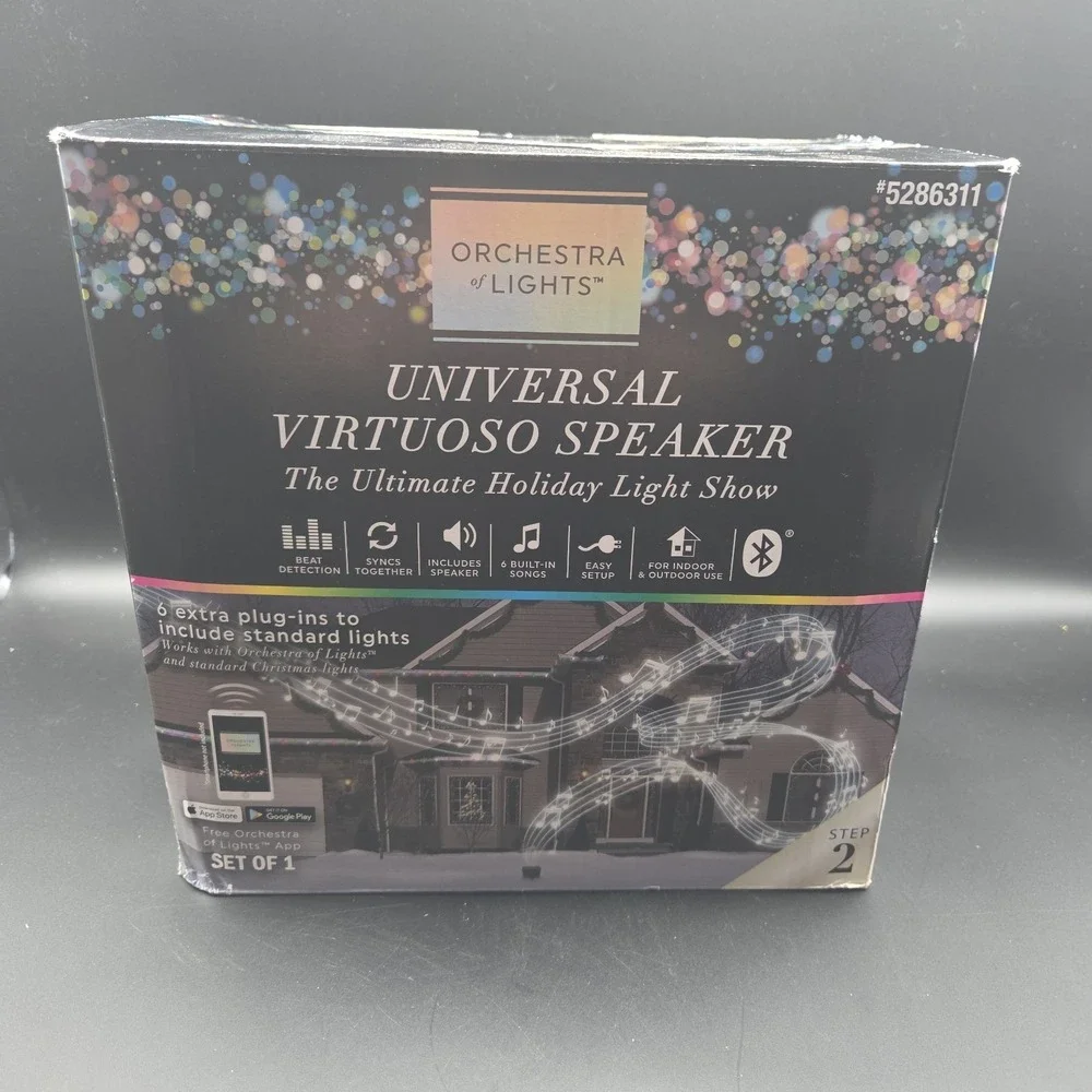 Gemmy Orchestra of Lights Universal Virtuoso Speaker 5286311 Christmas Sync
